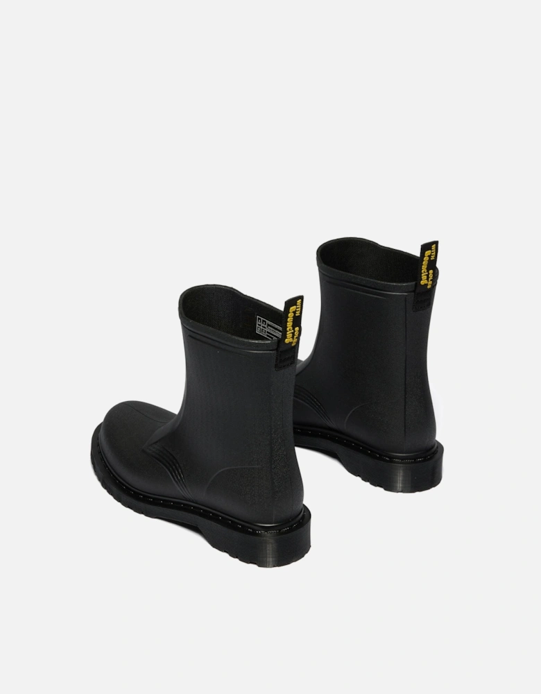 Dr. Martens 1460 Black Pull On Rain Boots