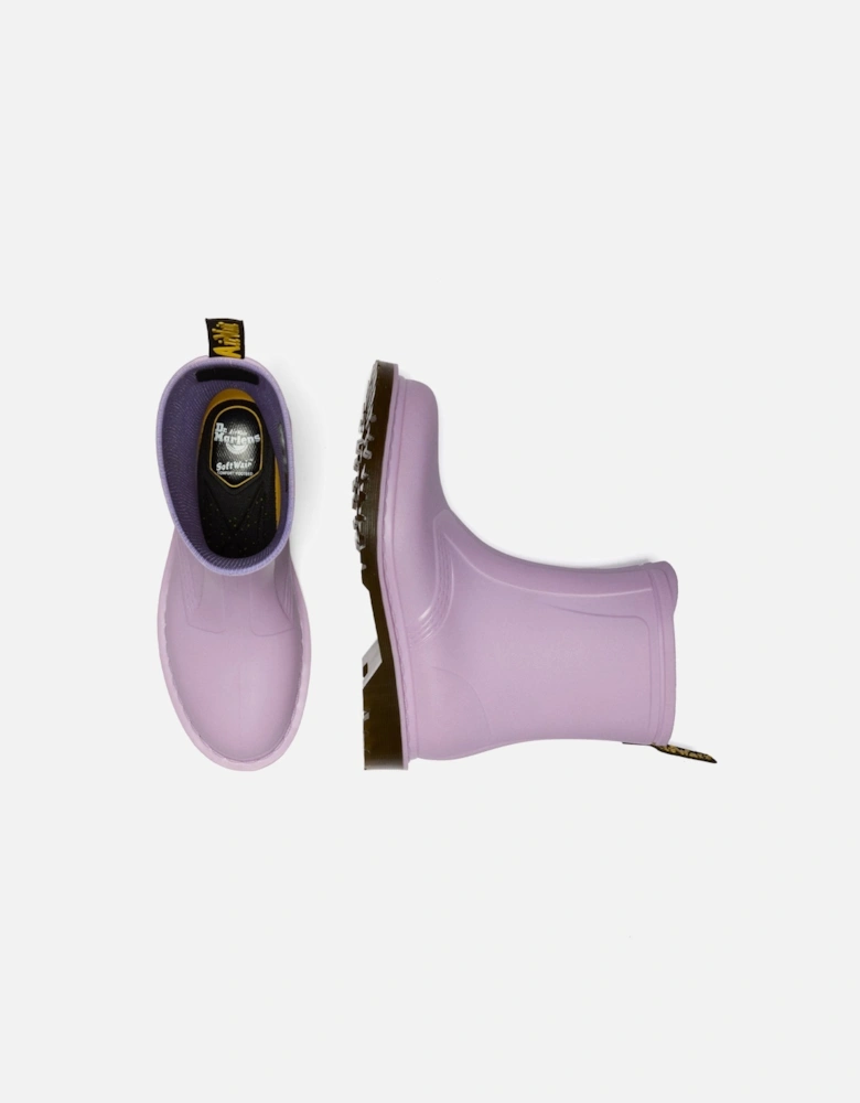 Dr. Martens 1460 Women's Lilac Pull On Rain Boots