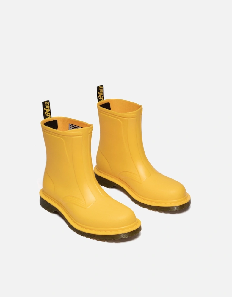 Dr. Martens 1460 Women's Yellow Pull On Rain Boots