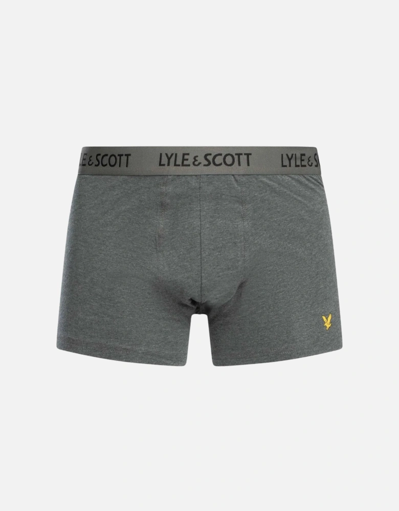 3-Pack Barclay Boxer Briefs, Grey Combination
