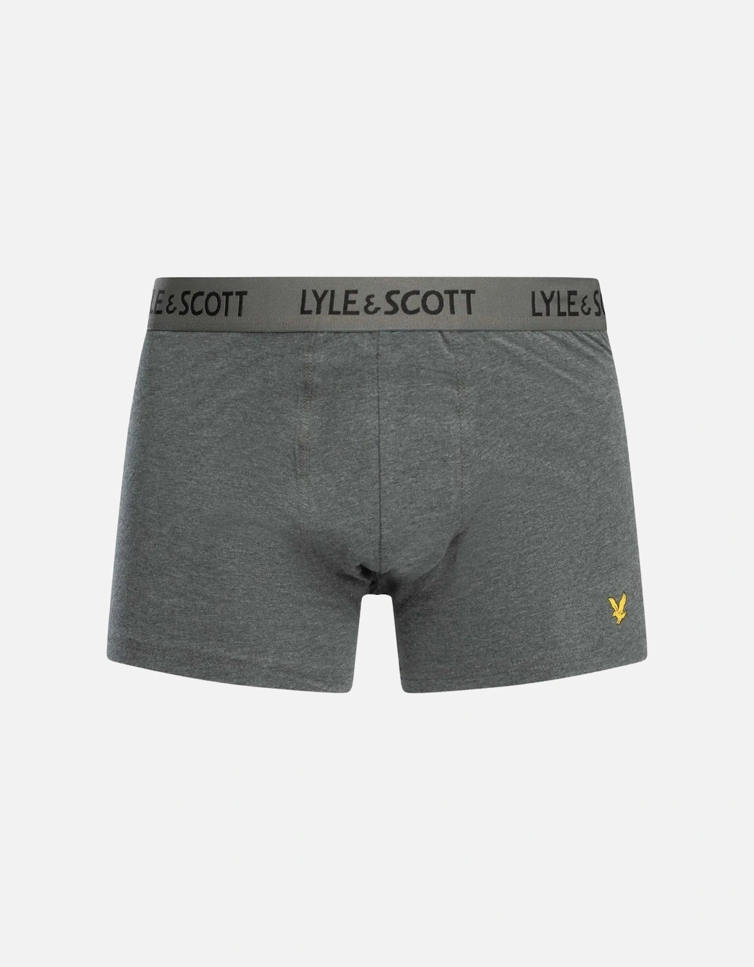 3-Pack Barclay Boxer Briefs, Grey Combination