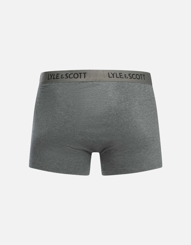 3-Pack Barclay Boxer Briefs, Grey Combination