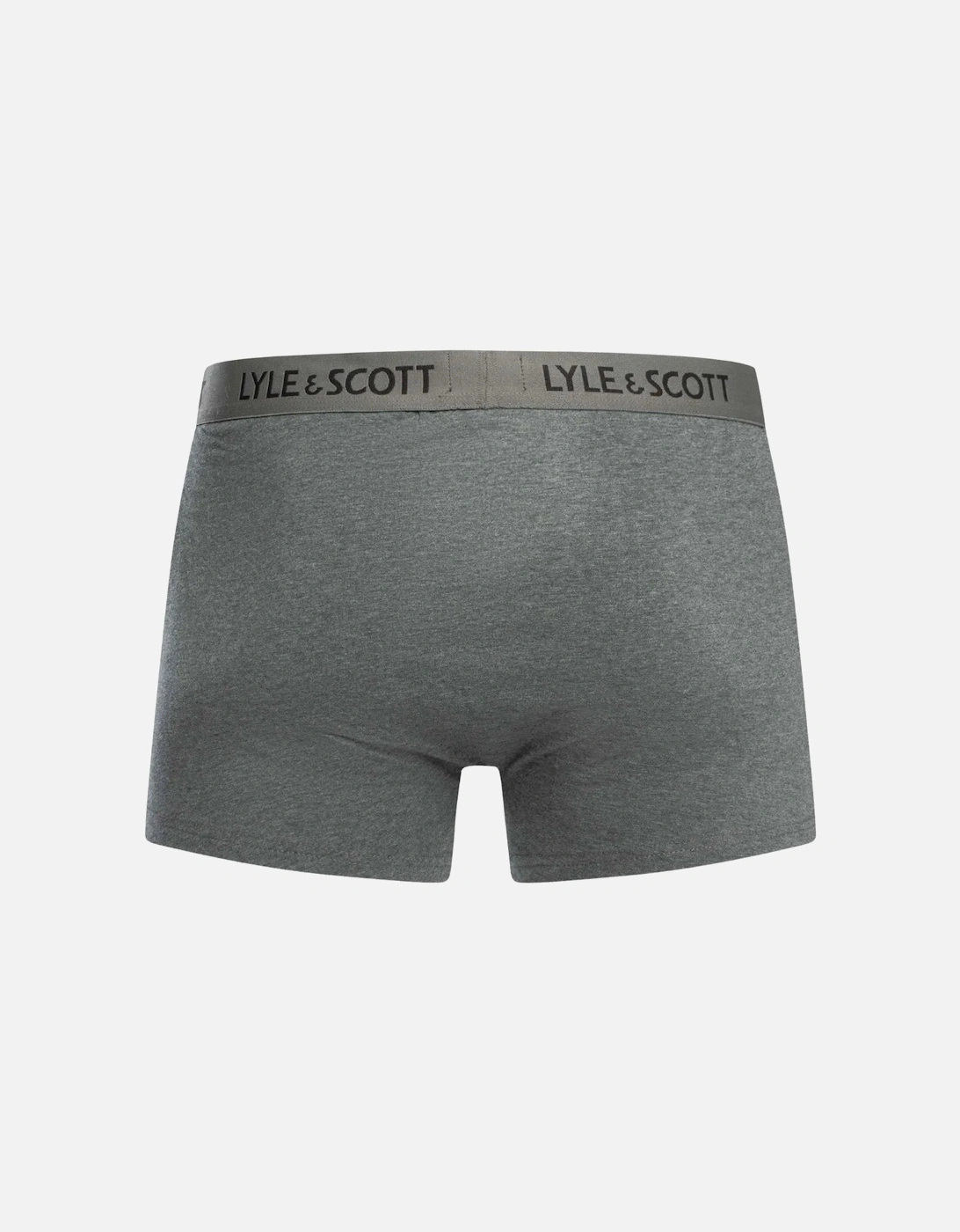 3-Pack Barclay Boxer Briefs, Grey Combination