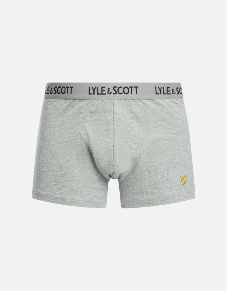 3-Pack Barclay Boxer Briefs, Grey Combination