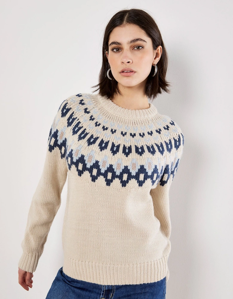 Fair Isle Chunky Knit Jumper