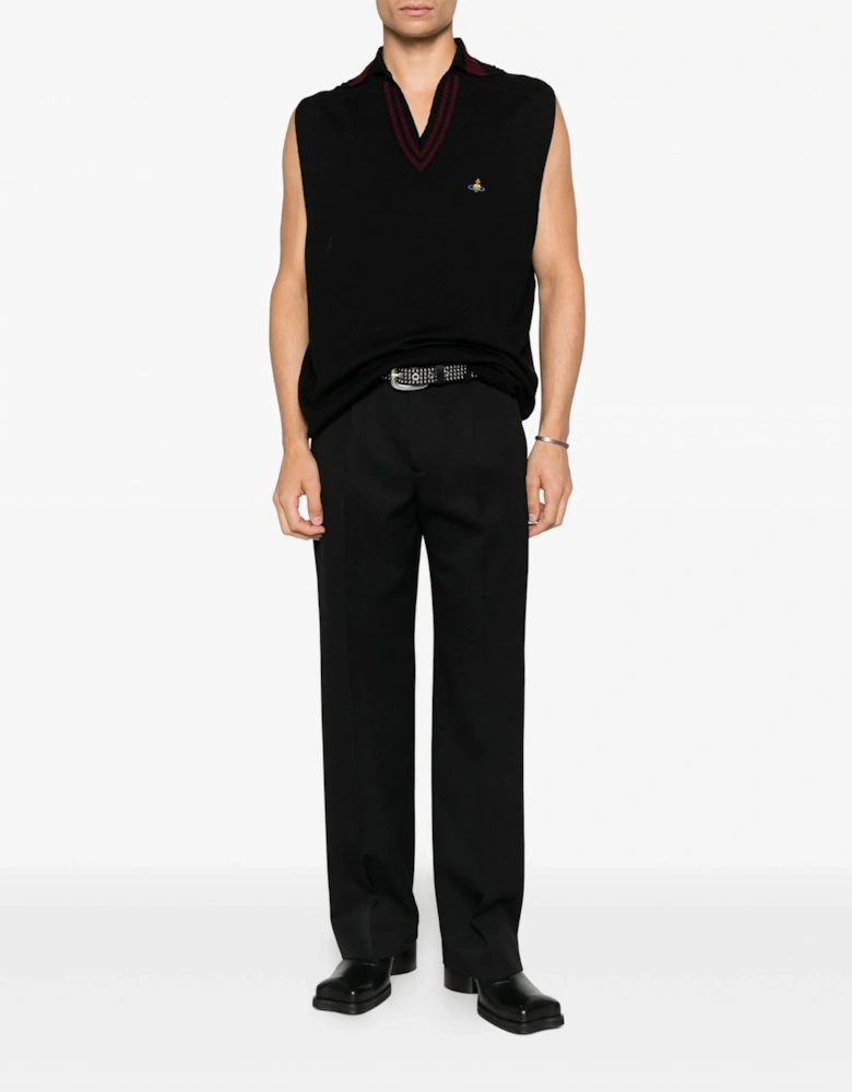 FISHERMAN KNITTED VEST