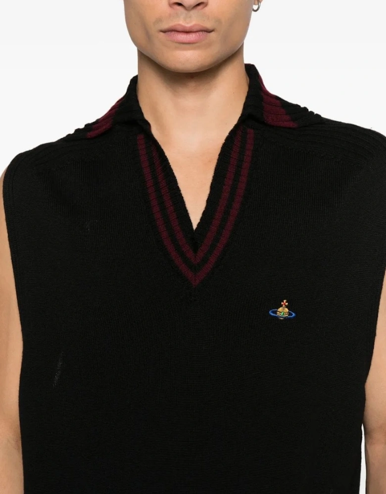 FISHERMAN KNITTED VEST