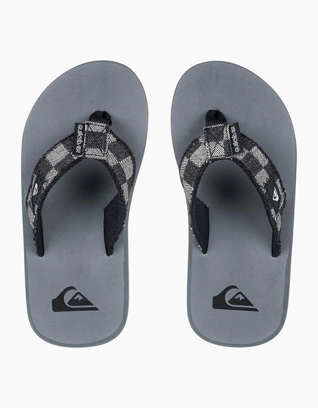 Quiksilver Boy's Quiksilver Kids Monkey Abyss Flip Flops - Black