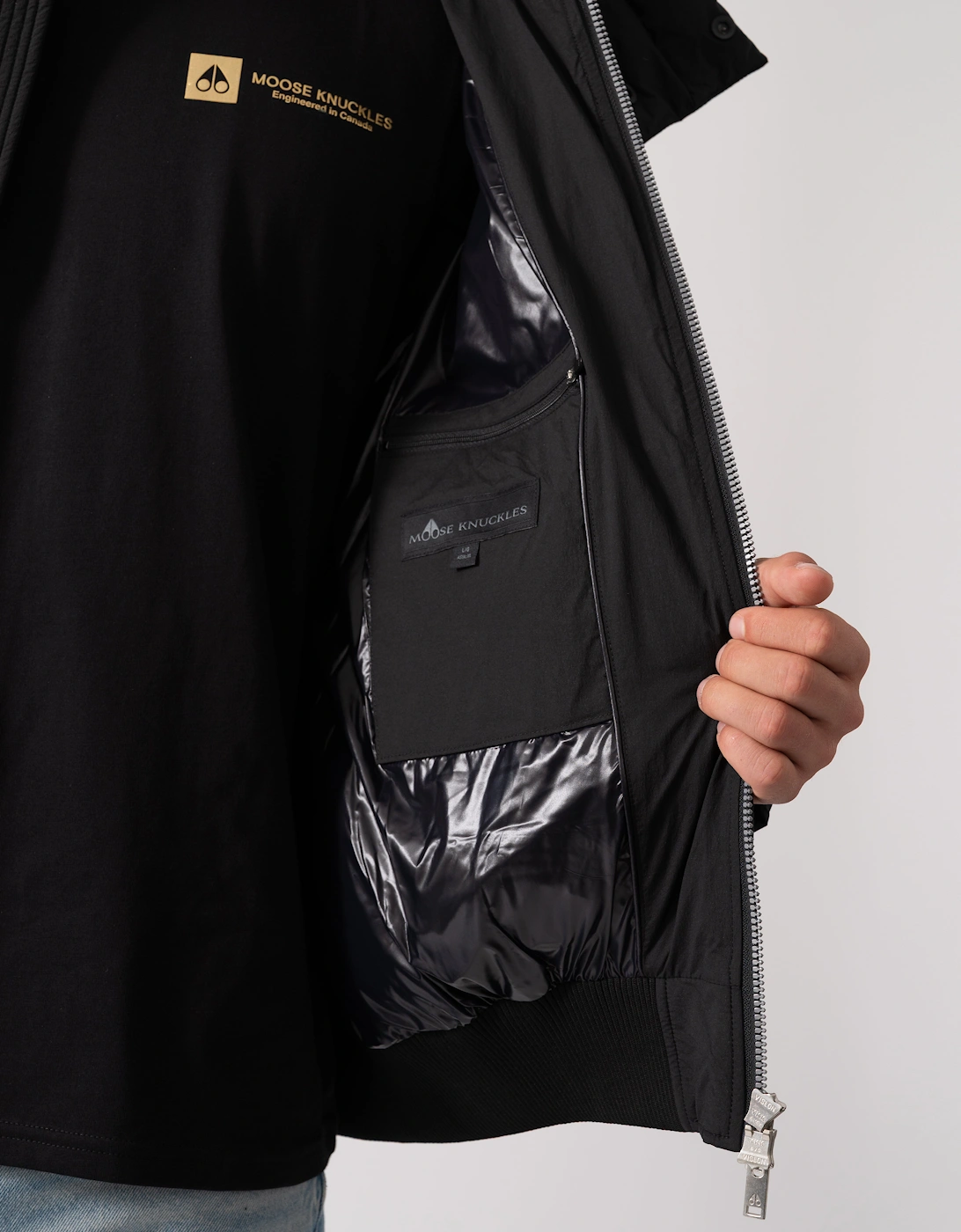 Mens Everest Bomber - Black 292