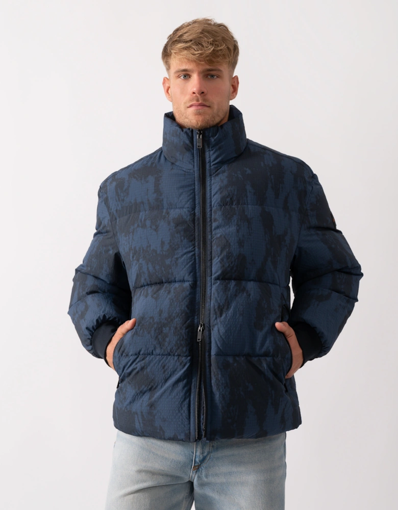 BOSS Orange Oshin Mens Jacket - Dark Blue 404