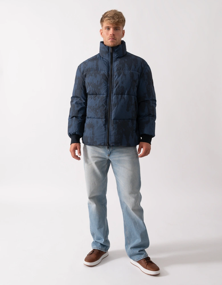 BOSS Orange Oshin Mens Jacket - Dark Blue 404