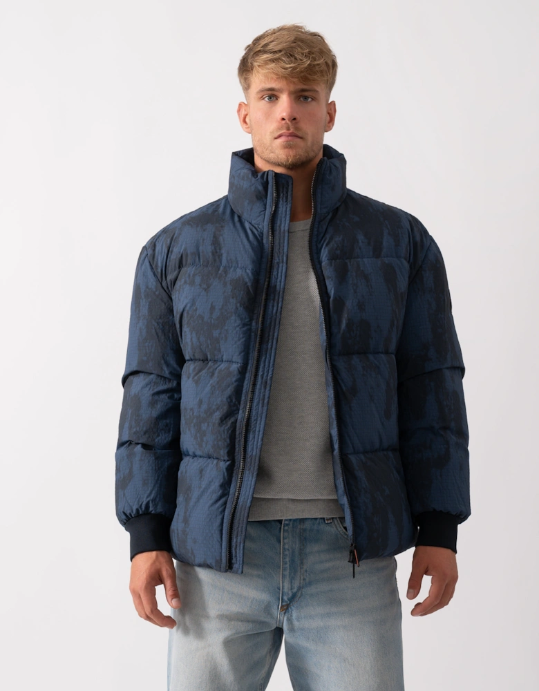 BOSS Orange Oshin Mens Jacket - Dark Blue 404