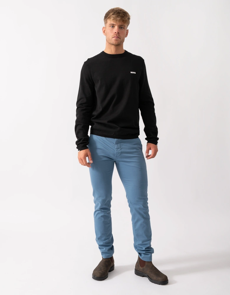 BOSS Green K_Ever-X Mens Crew Neck Jumper - Black 001