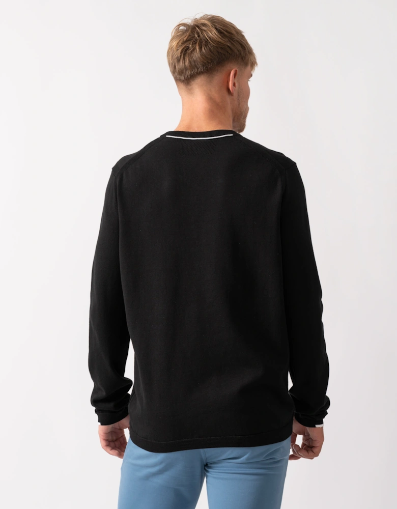 BOSS Green K_Ever-X Mens Crew Neck Jumper - Black 001