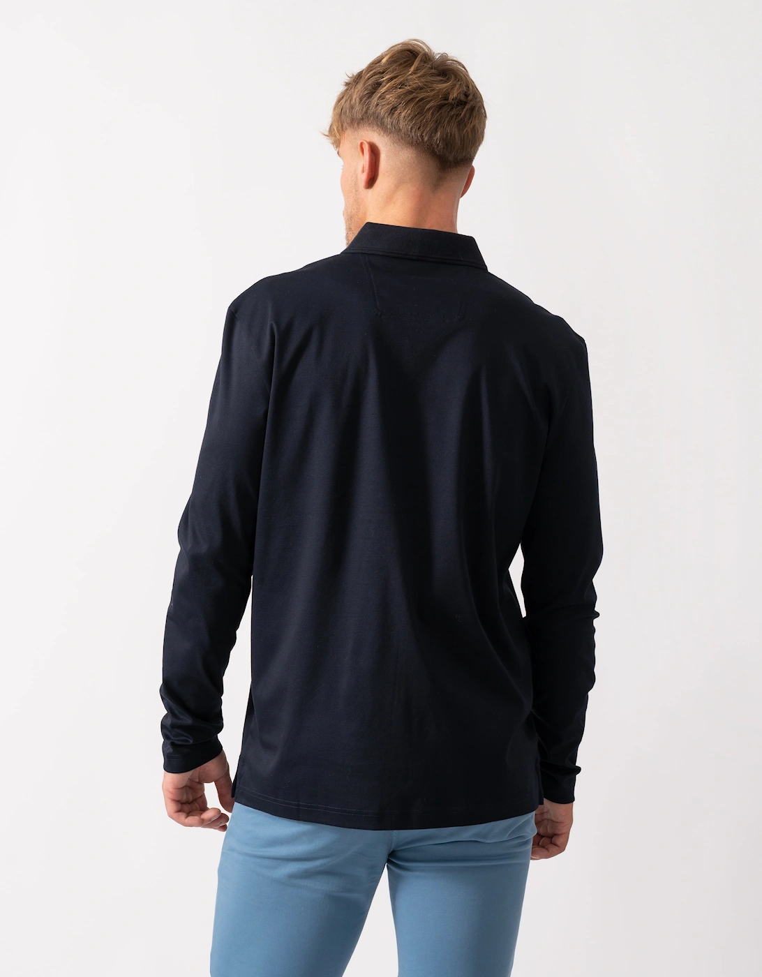 BOSS Green Pirol Mens Polo Shirt 50544335 - Dark Blue 402