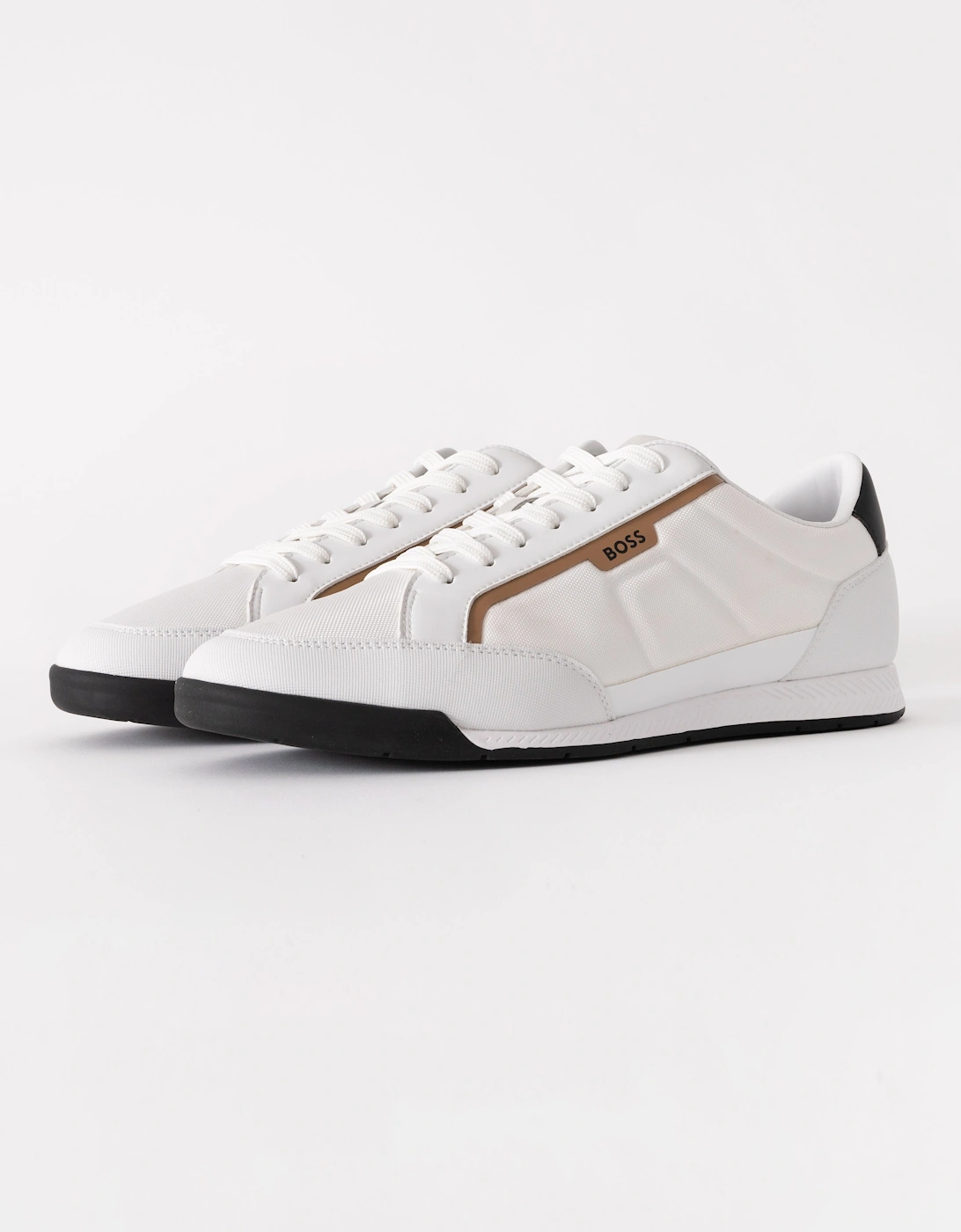 BOSS Orange Nitan Trainers - Open White 122, 6 of 5