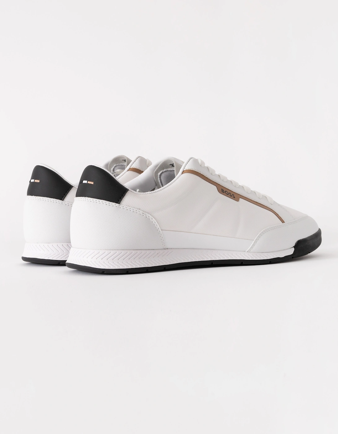 BOSS Orange Nitan Trainers - Open White 122