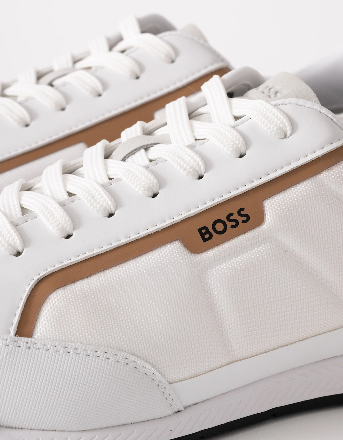 BOSS Orange Nitan Trainers - Open White 122