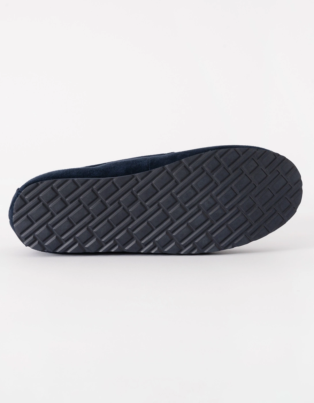 Suede Hilfiger Mens Driver House Shoes - Desert Sky