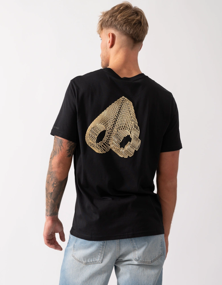 Keshi Gold Mens T-Shirt - Black 292