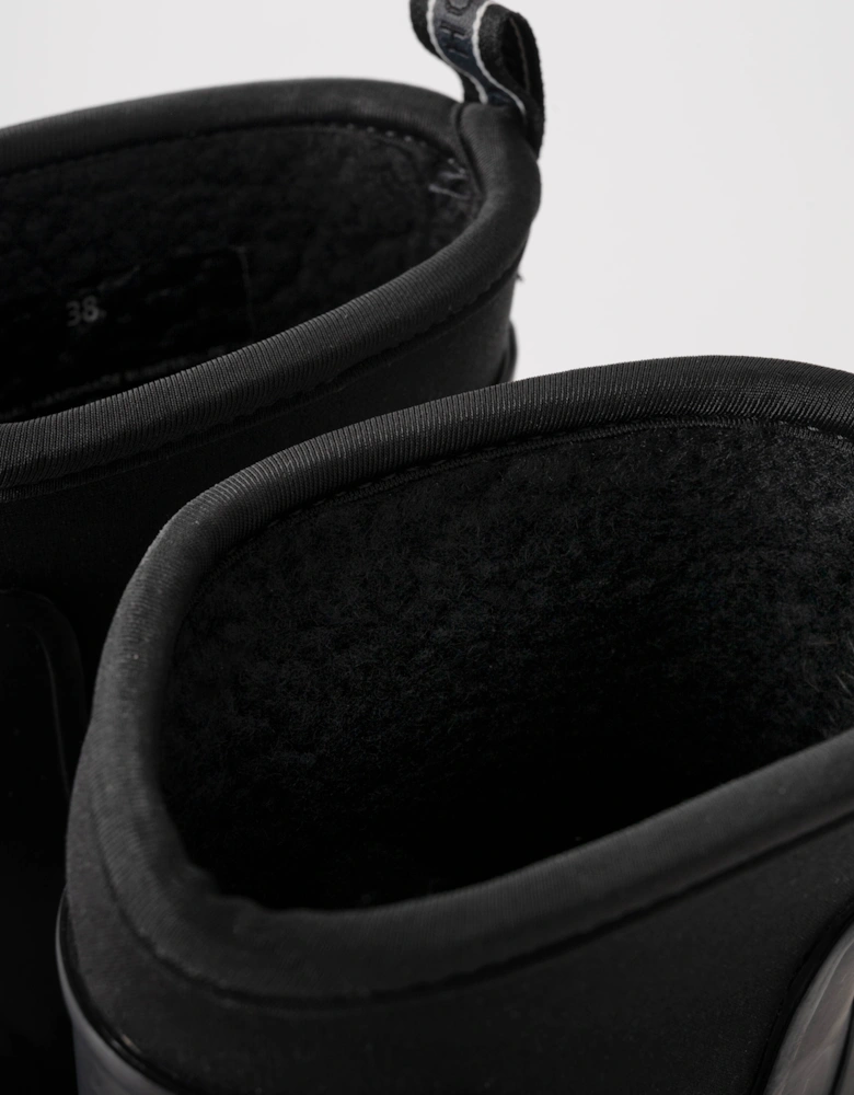 Womens Neo Rain Short Wellies - Black 001