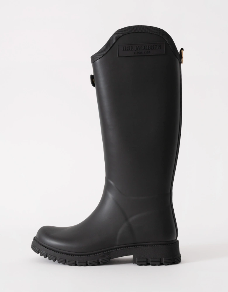 RubSwift Asymmetric Tall Wellies - Black