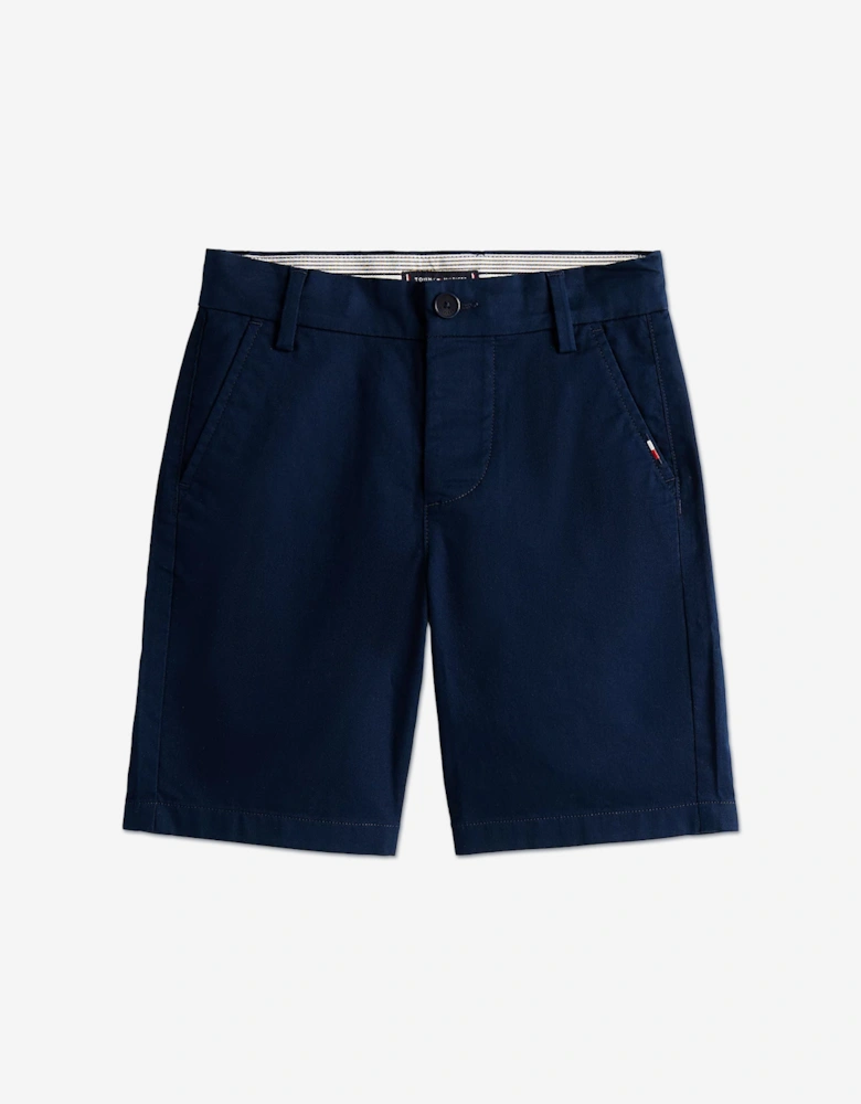 Boys Chino Shorts in Navy