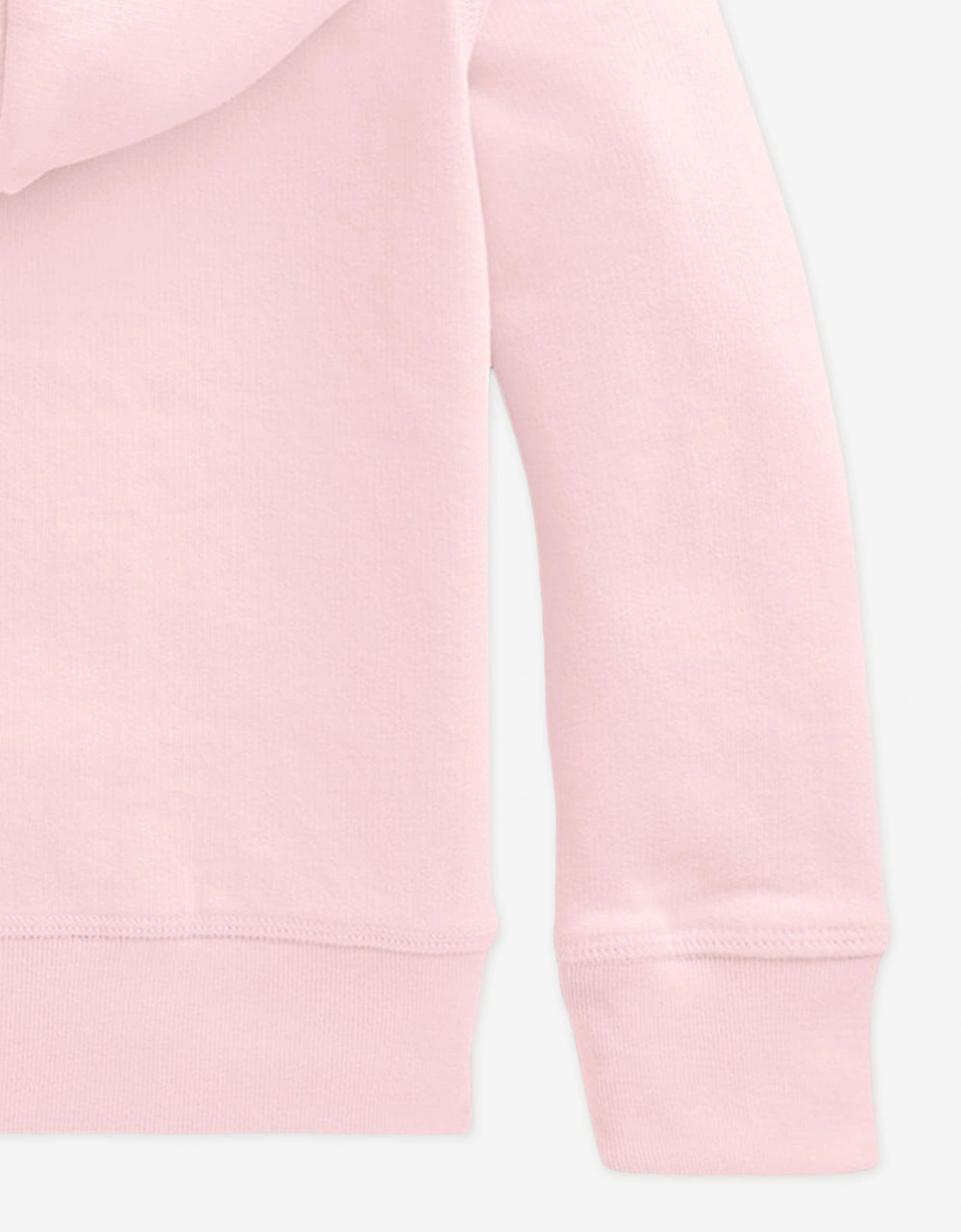 Girls Logo Zip Up Top in Pink