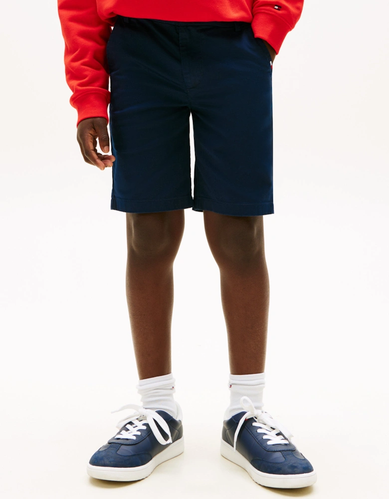 Boys Chino Shorts in Navy
