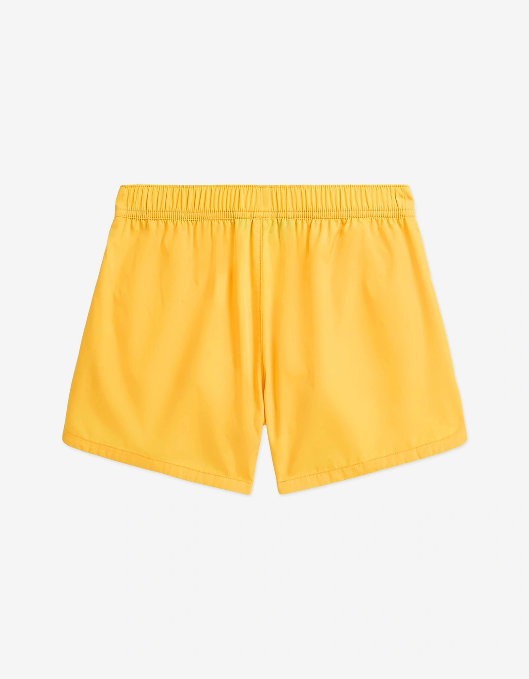 Girls Athletic Polo Shorts in Yellow