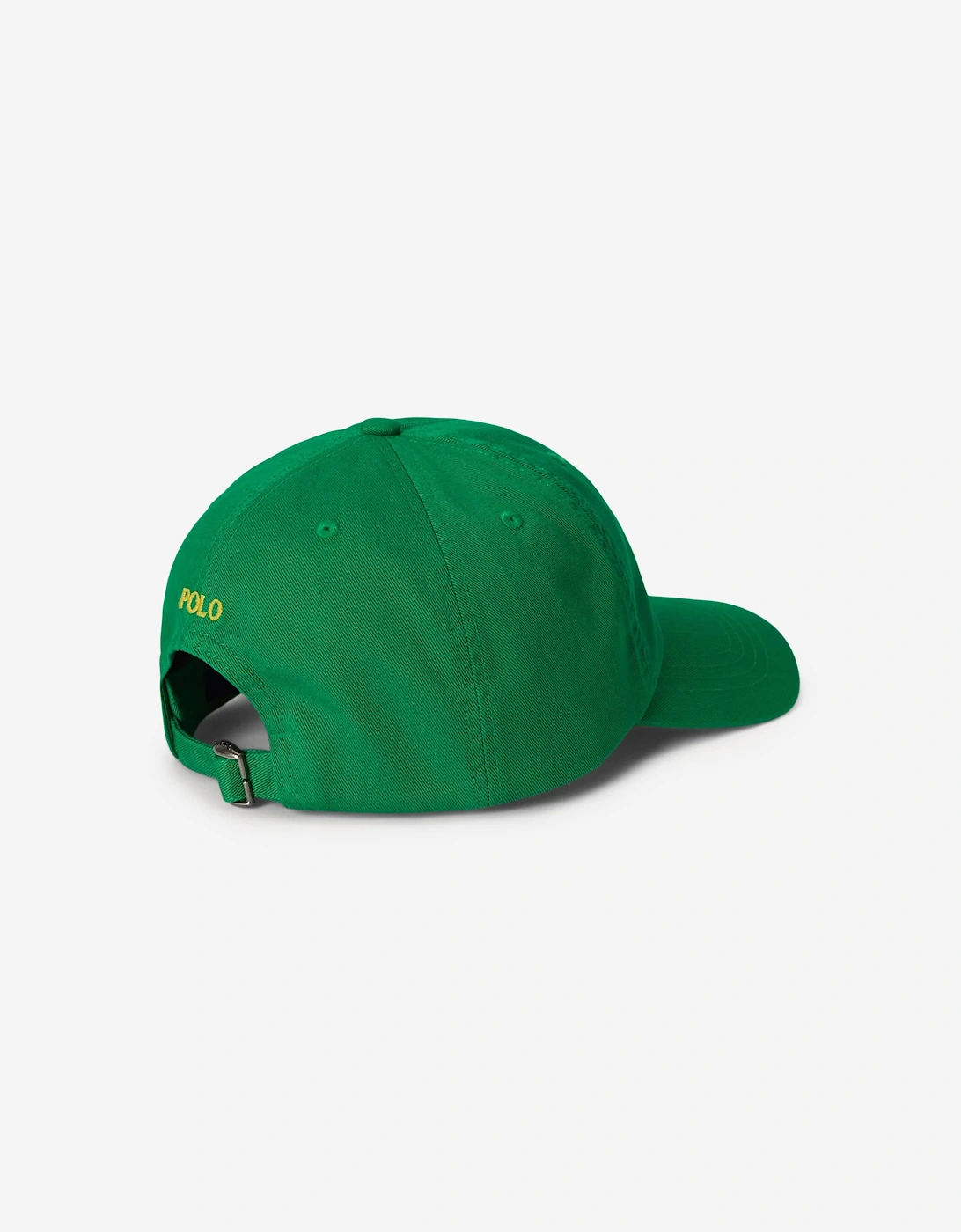 Boys Chino Twill Logo Cap in Green