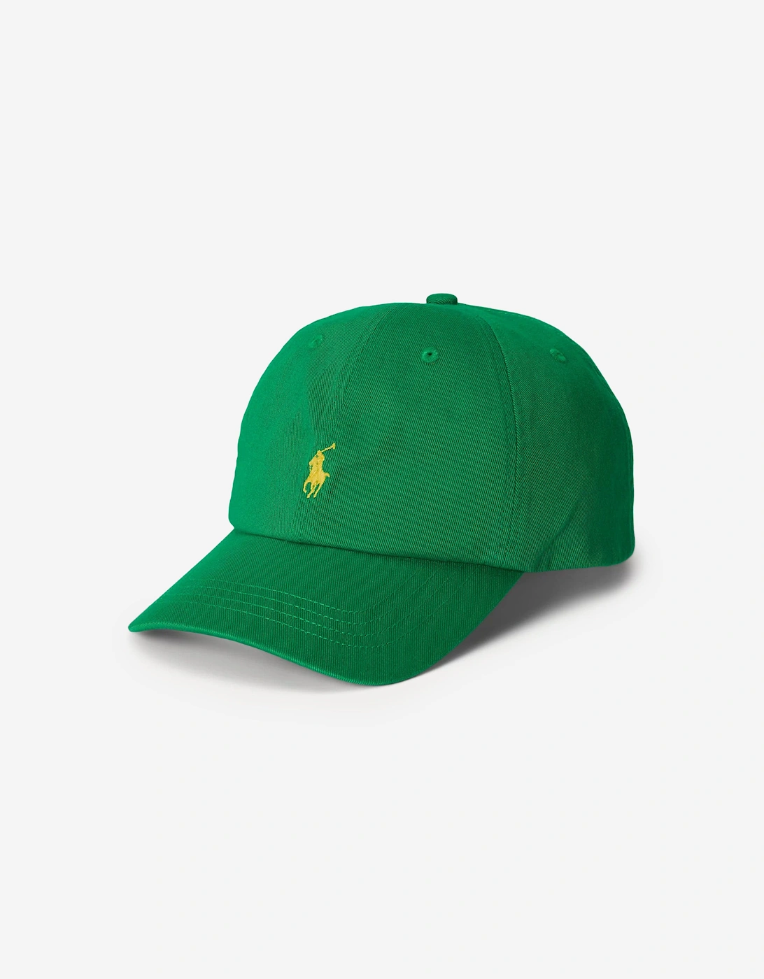 Boys Chino Twill Logo Cap in Green, 5 of 4