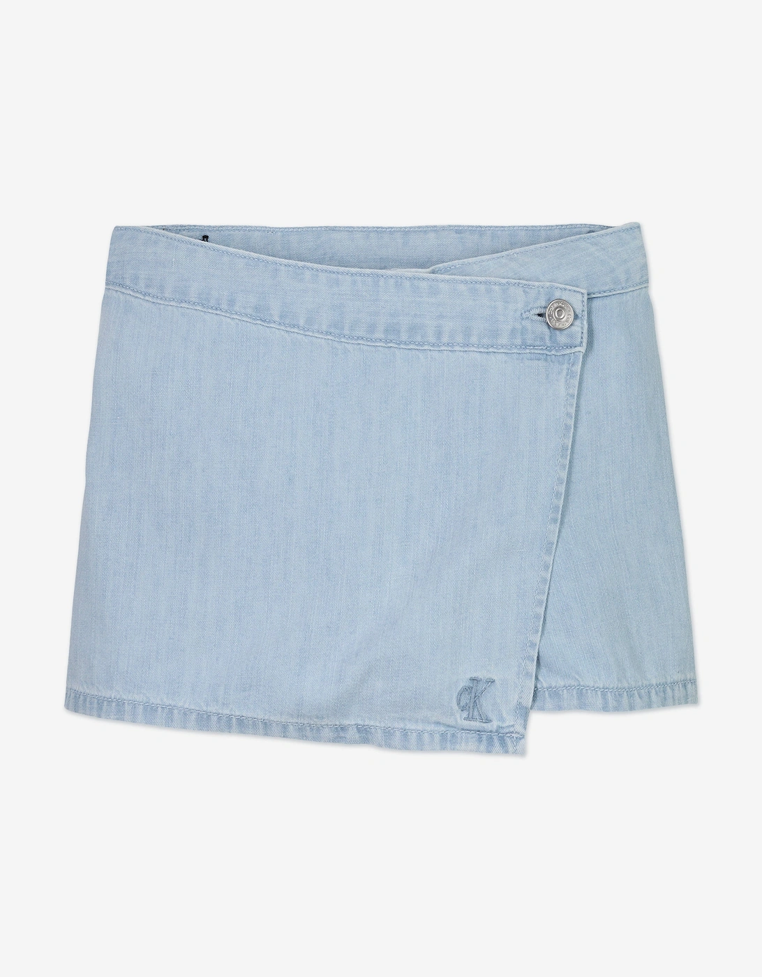 Girls Denim Skort in Blue, 5 of 4