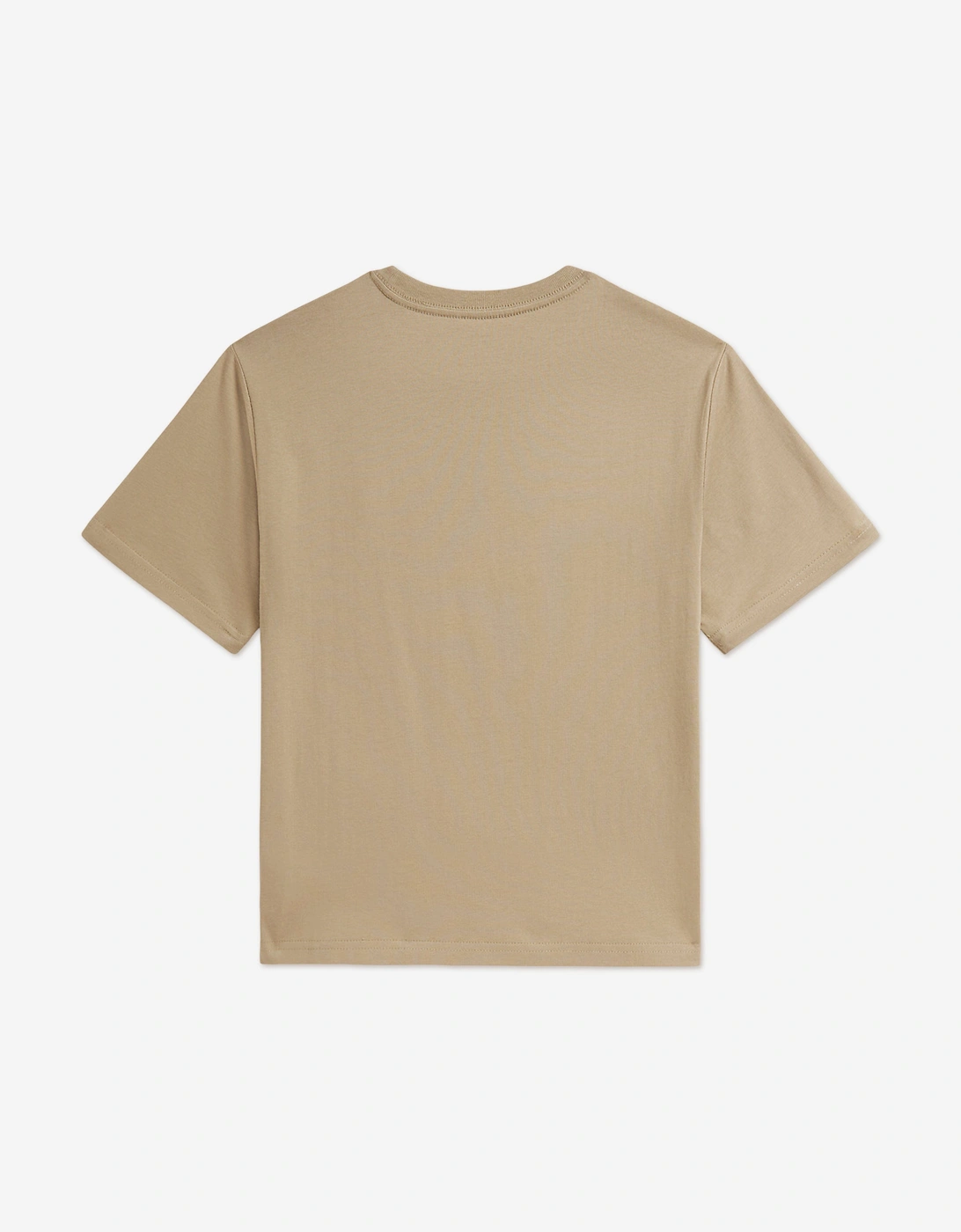 Boys Jersey Logo T-Shirt in Beige