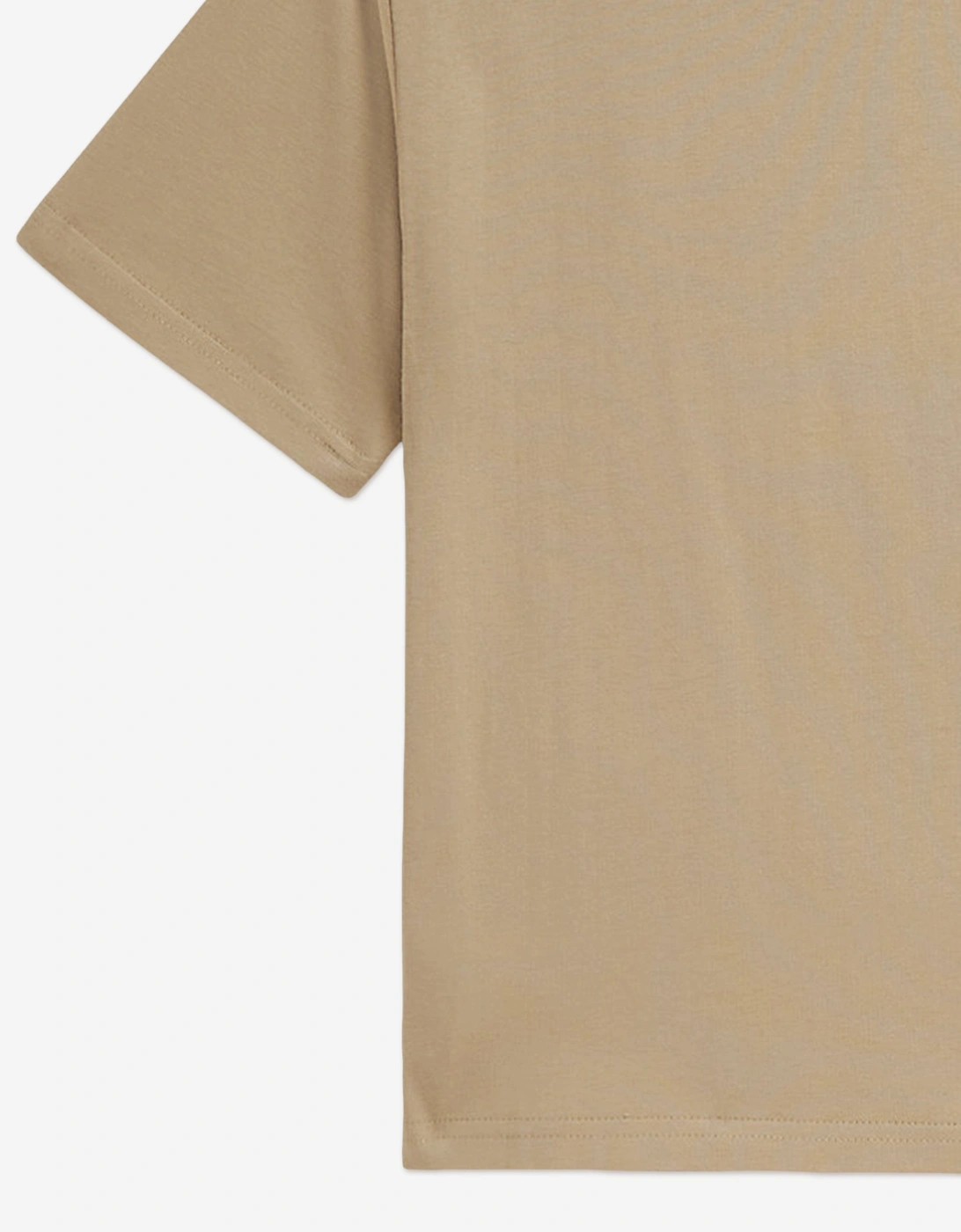 Boys Jersey Logo T-Shirt in Beige