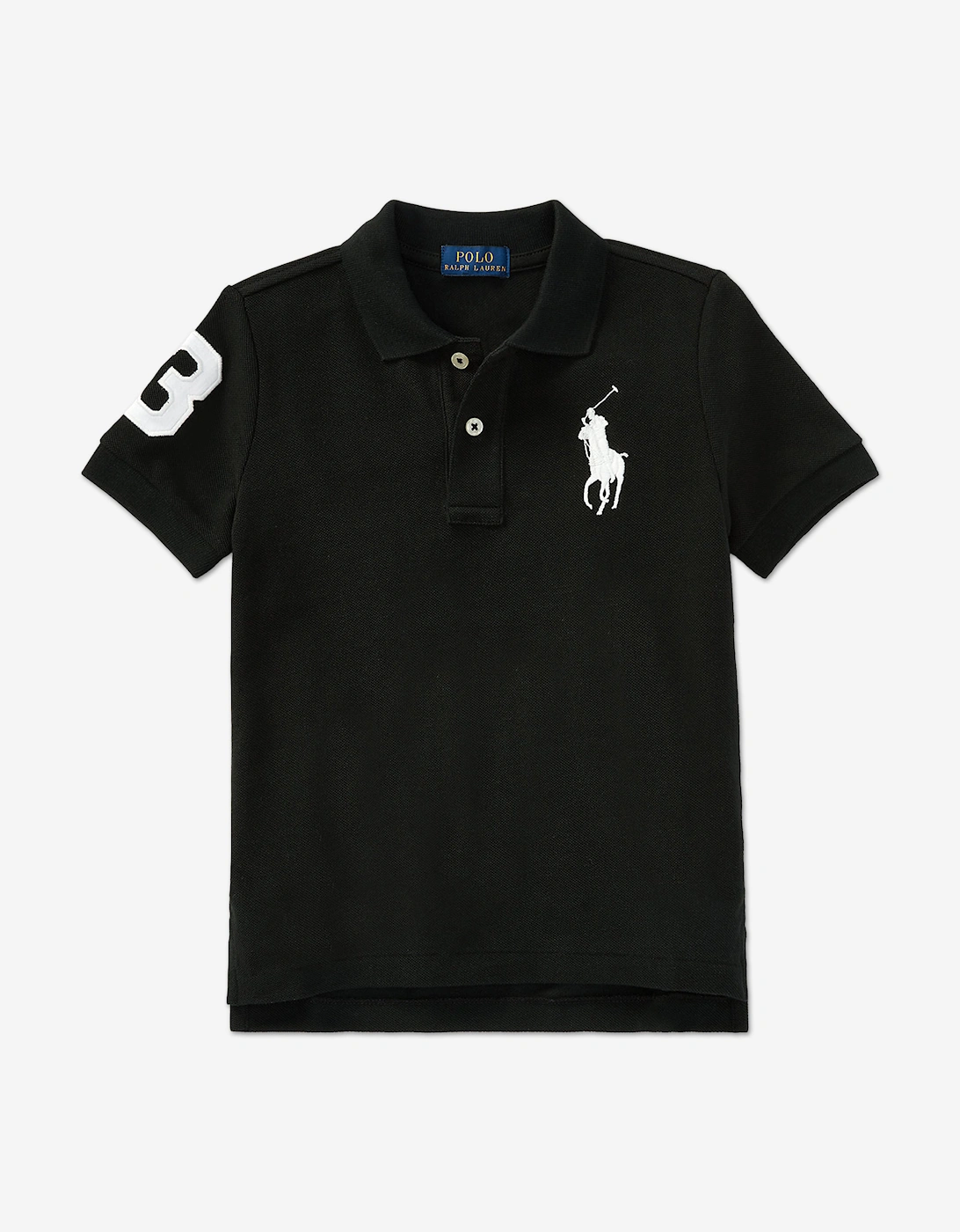 Ralph Lauren Boy's Ralph Lauren Boys Logo Polo Shirt in Black