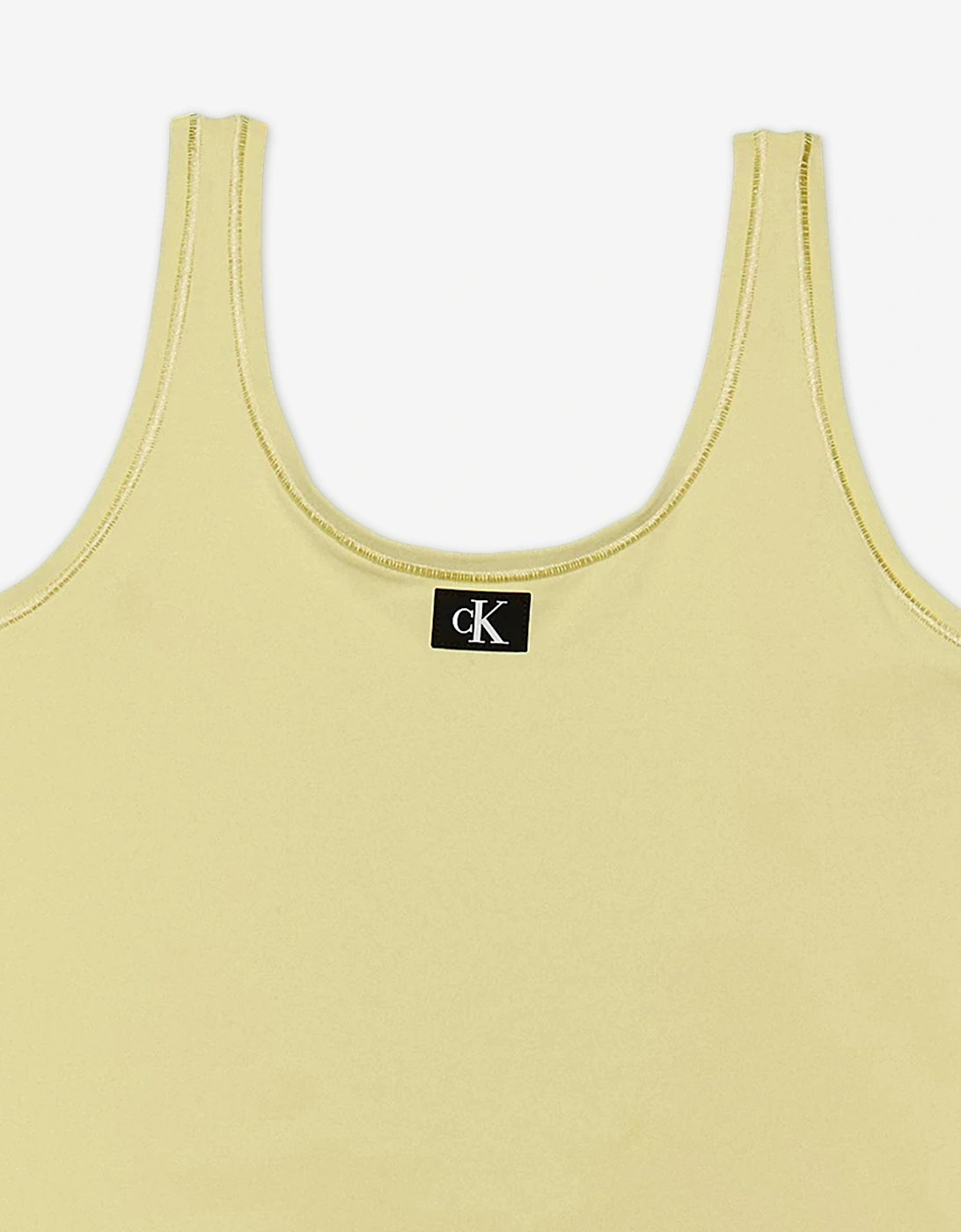 Girls Logo Swimsuit in Yellow