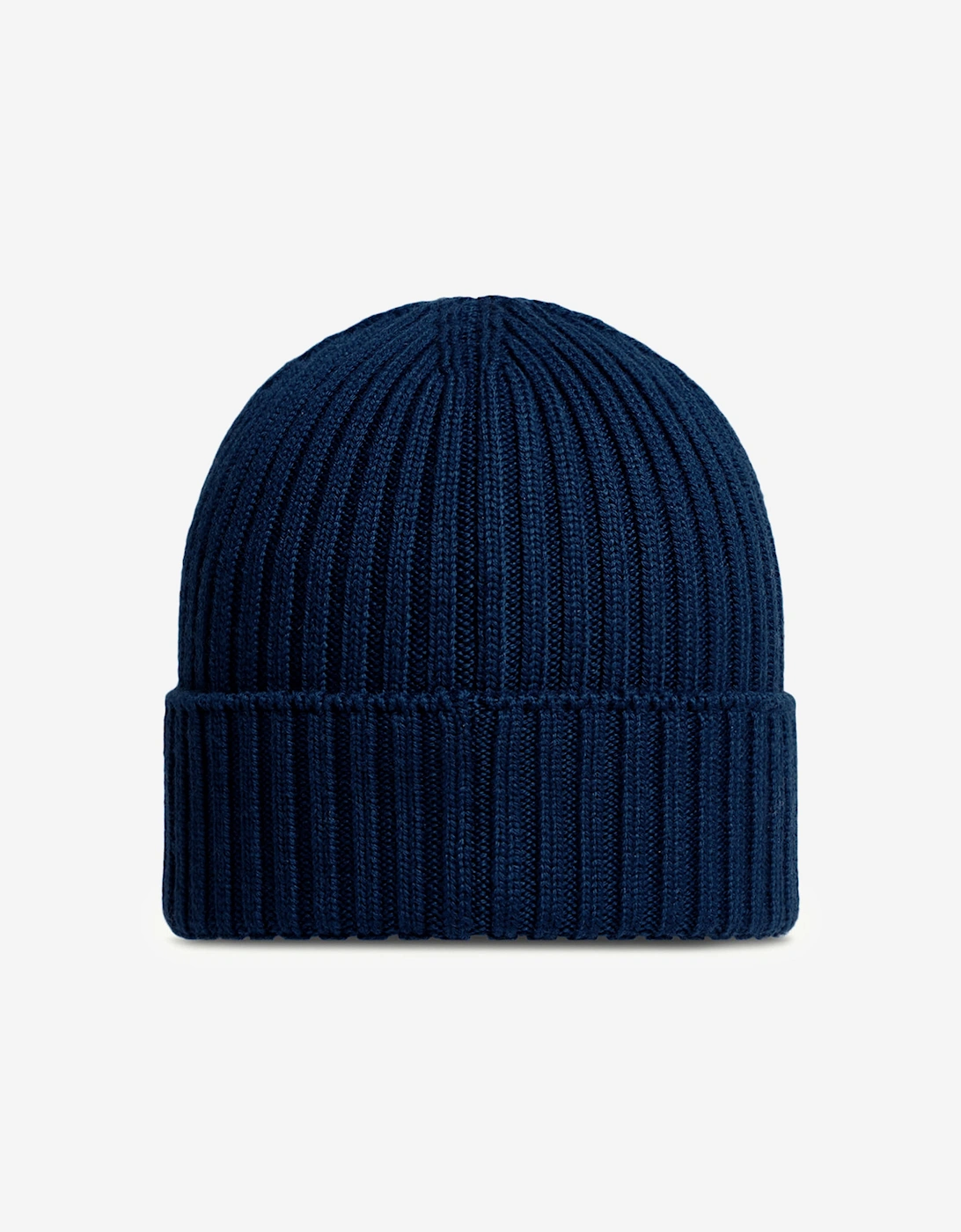 Enfant Kids Wool Knit Beanie Hat in Navy
