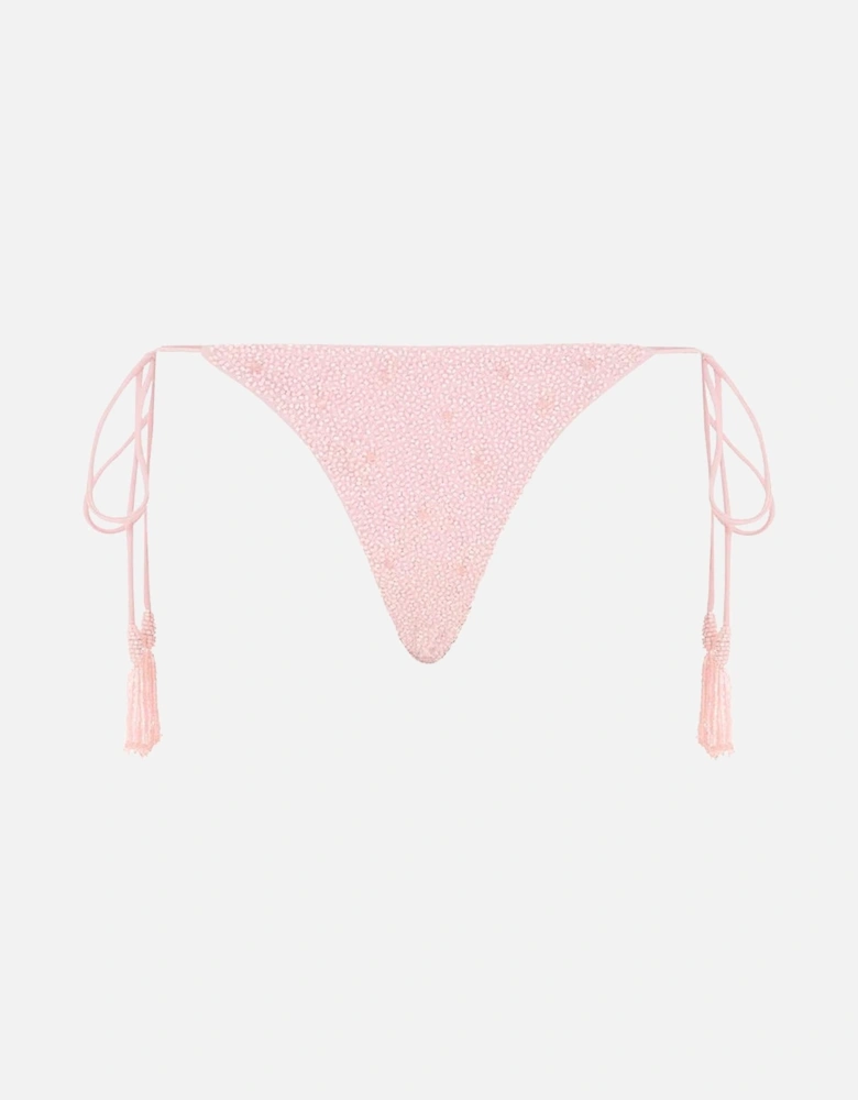Nixie Tropical Low Coverage Bikini Bottoms - Pink