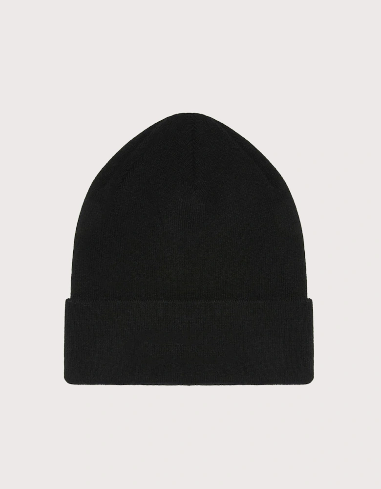 Embroidered Merino Beanie