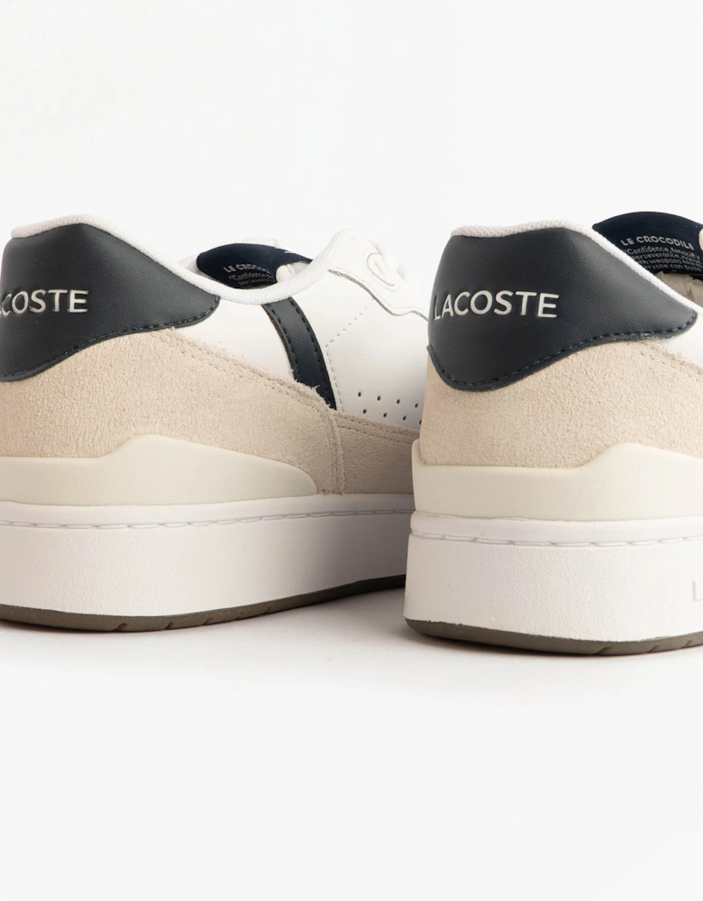 T-CLIP SET Mens Court Trainers Trainers White/Navy