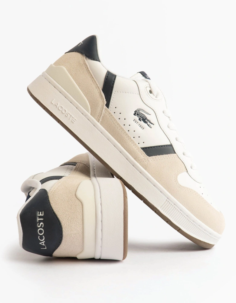 T-CLIP SET Mens Court Trainers Trainers White/Navy