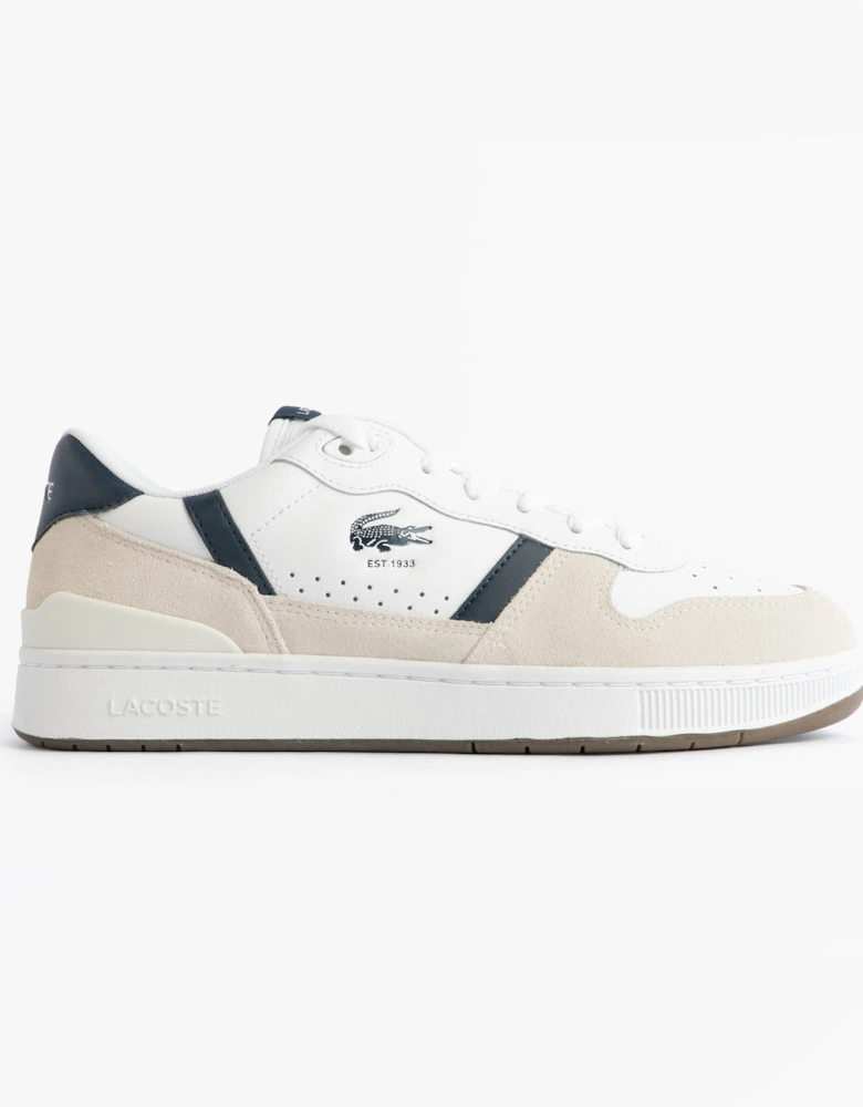 T-CLIP SET Mens Court Trainers Trainers White/Navy