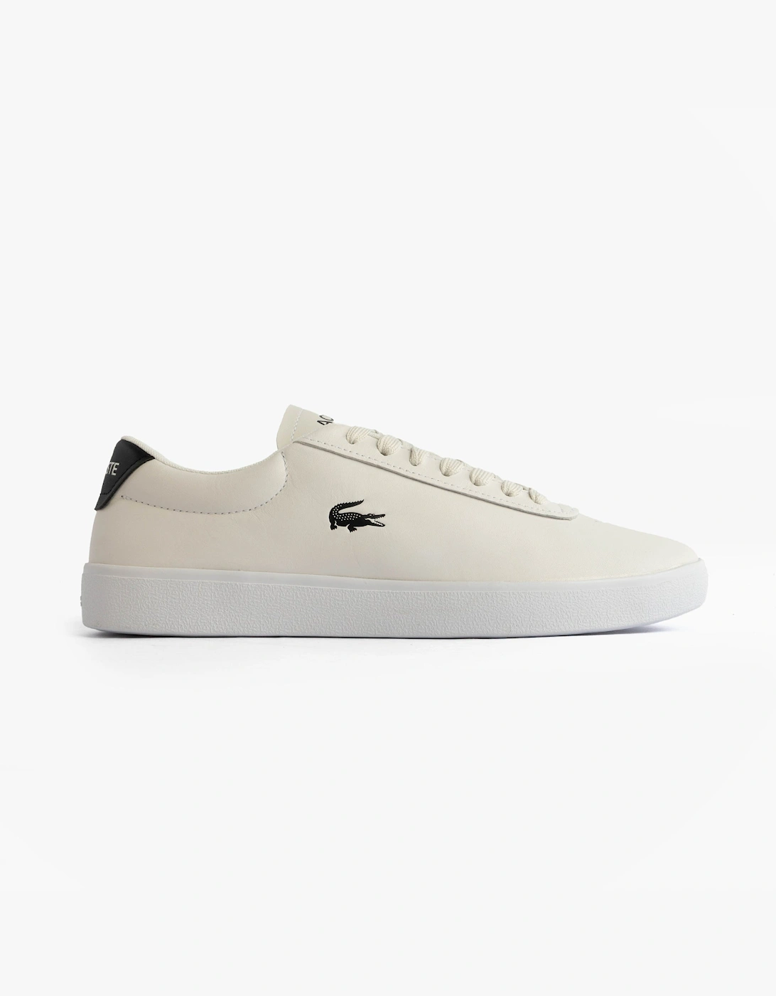 Lacoste Men's Lacoste BASESHOT EVO Mens Court Trainers Trainers White/Black