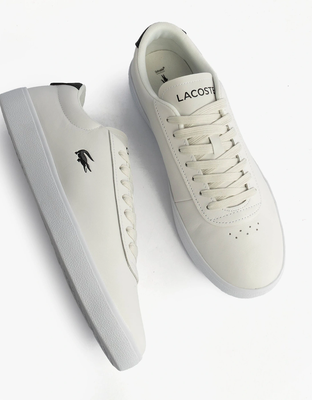 BASESHOT EVO Mens Court Trainers Trainers White/Black