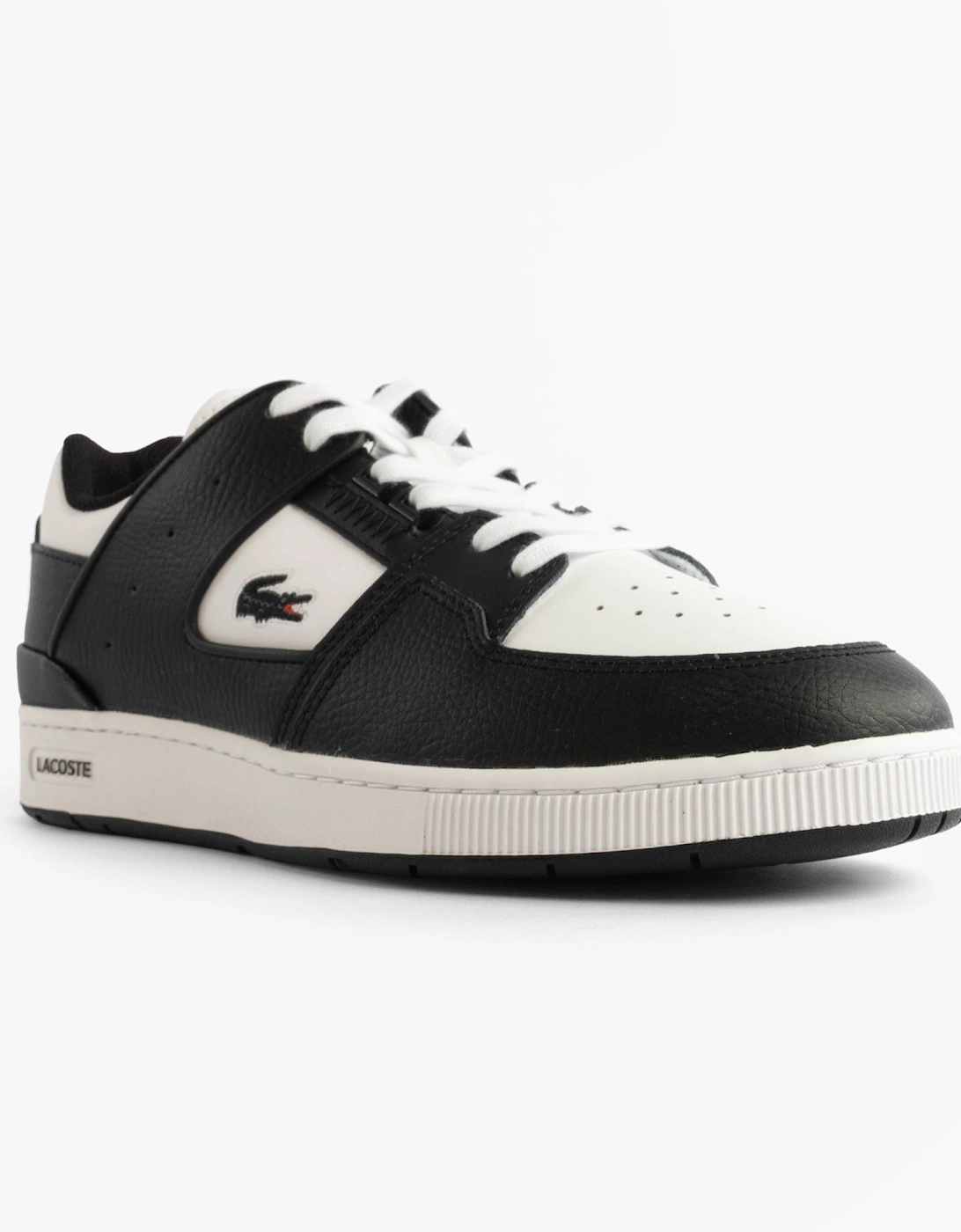 COURT CAGE Mens Court Trainers Trainers Black/White