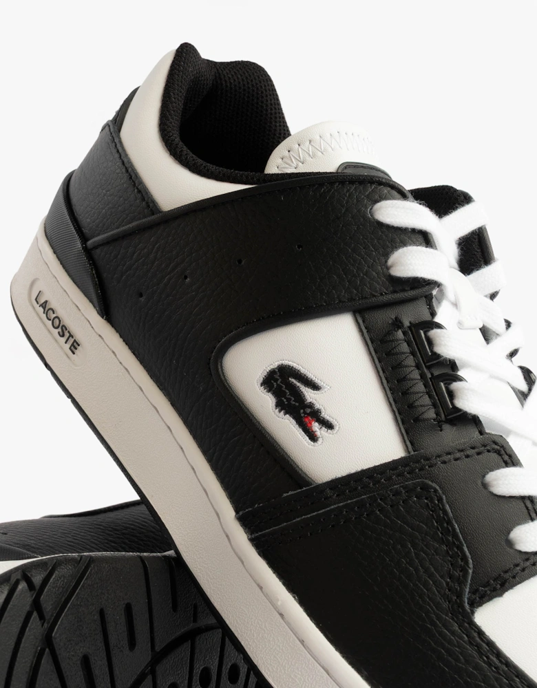 COURT CAGE Mens Court Trainers Trainers Black/White