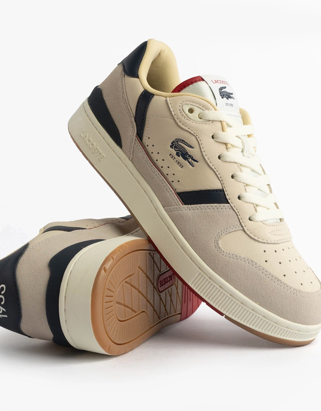 T-CLIP SET Mens Casual Trainers Trainers Off White/Gum