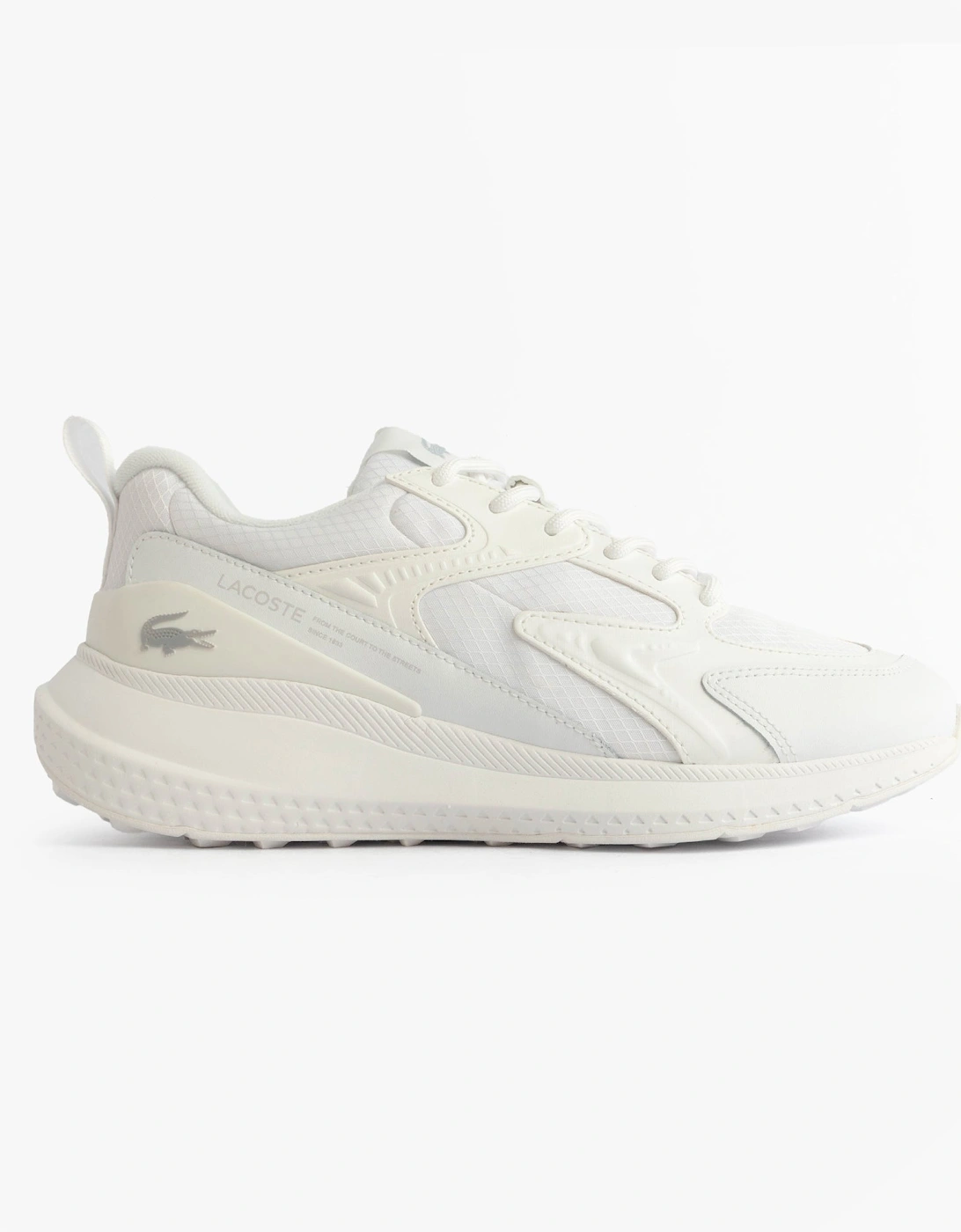 Men's Lacoste L003 EVO Mens Performance Trainers Trainers White - Size: 12