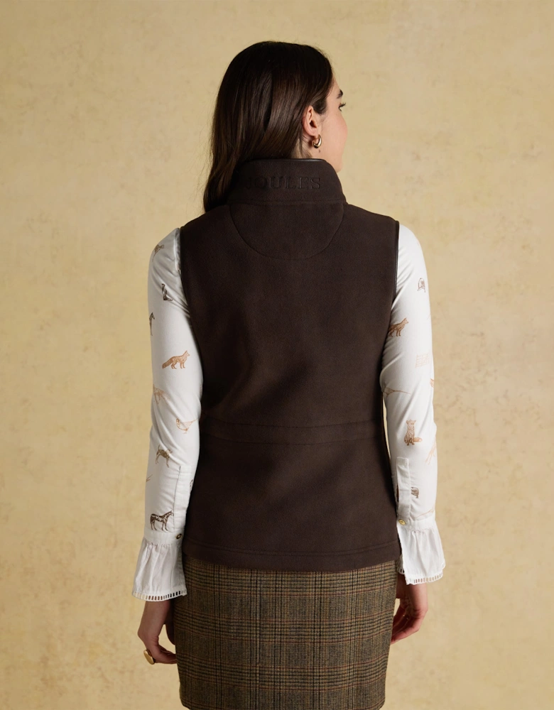 FAIRBOURNE Womens Gilet Brown